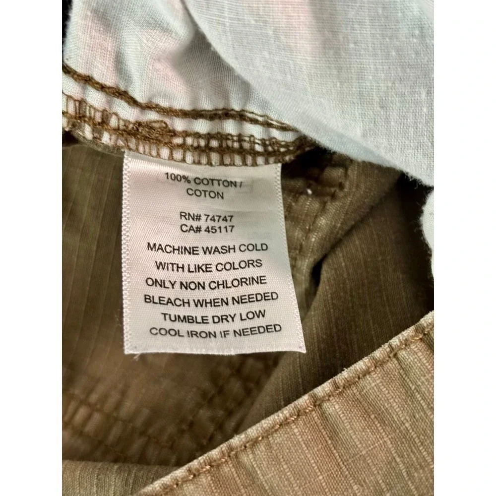 Red Head Cargo Shorts Mens 38 Khaki Ripstop Cotton Utility Hiking Tactical